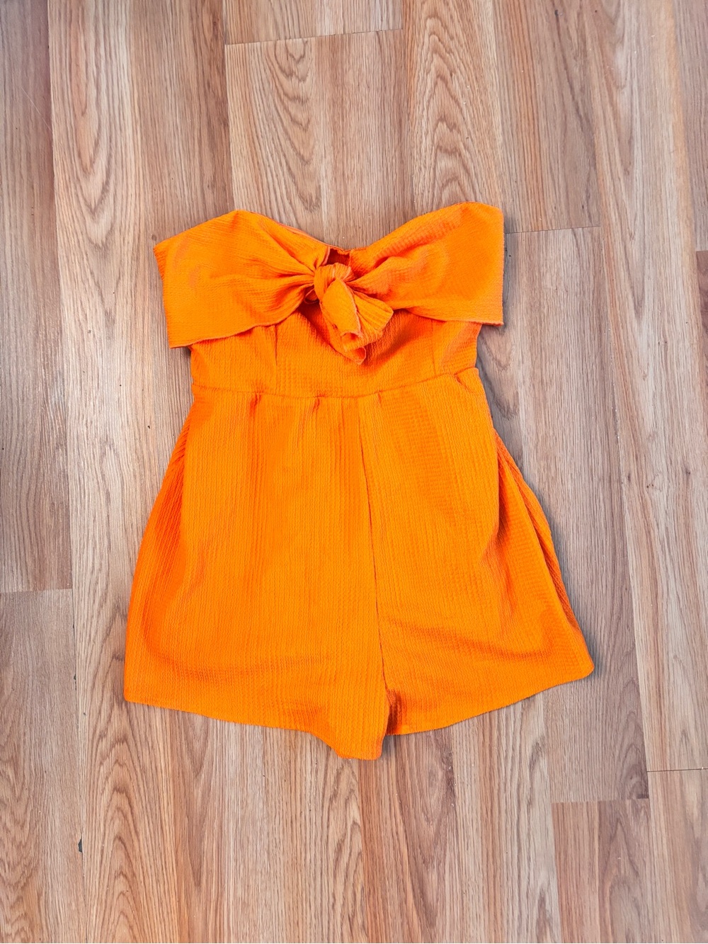 Orange romper